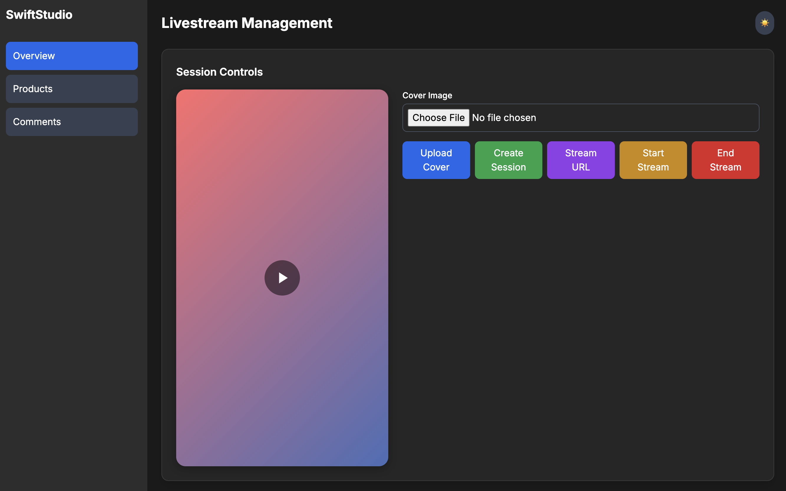 Livestream management