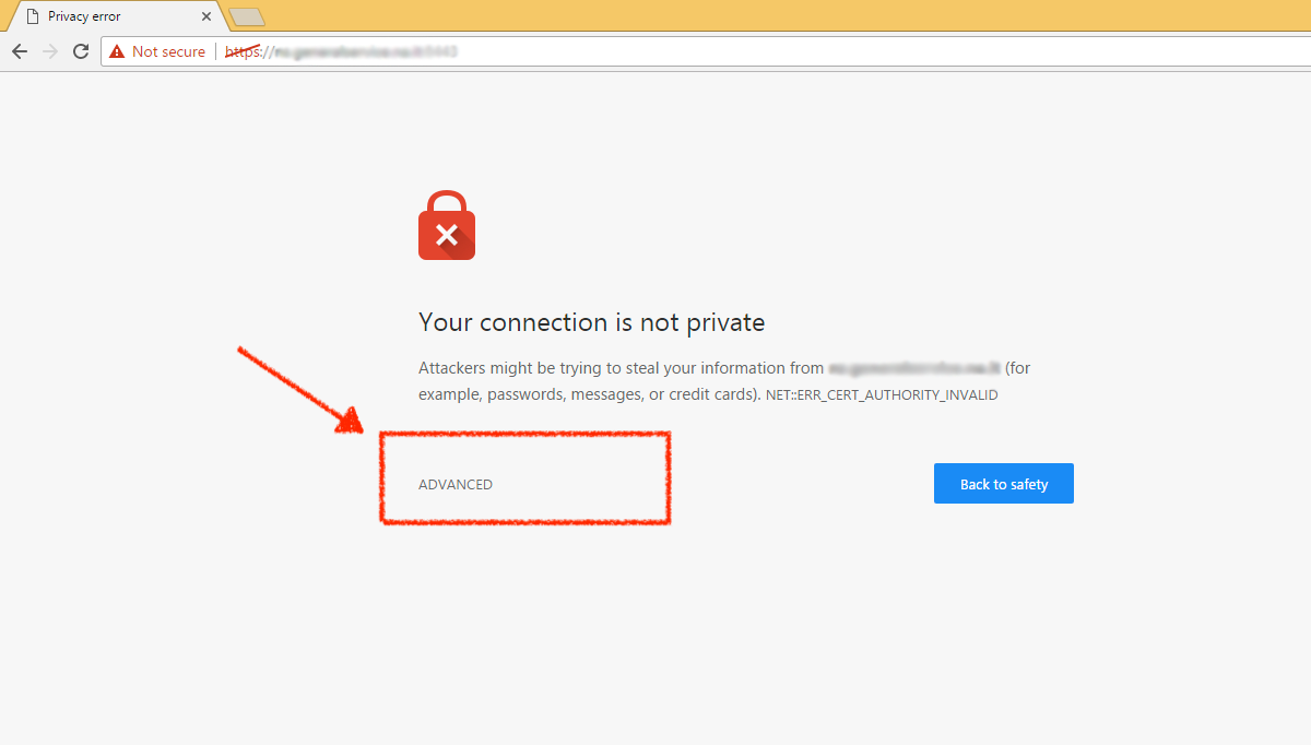 SSL Step 1